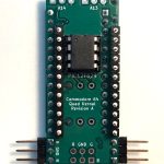 Back side of assembled kernal switcher